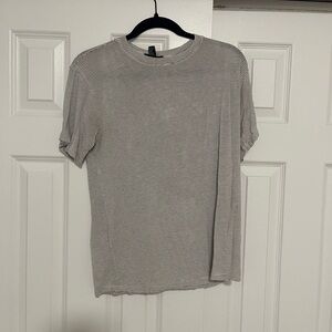 Striped black and white t-shirt